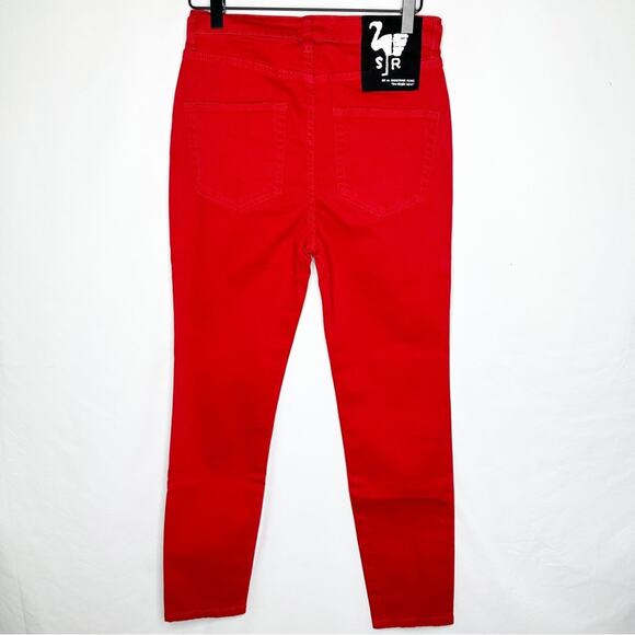 SANDRINE ROSE x Free People High Waisted Skinny Jeans NWT in Size 27 - Picture 5 of 5